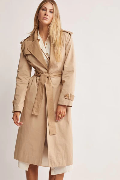 Intrepid Trench Coat - Clay
