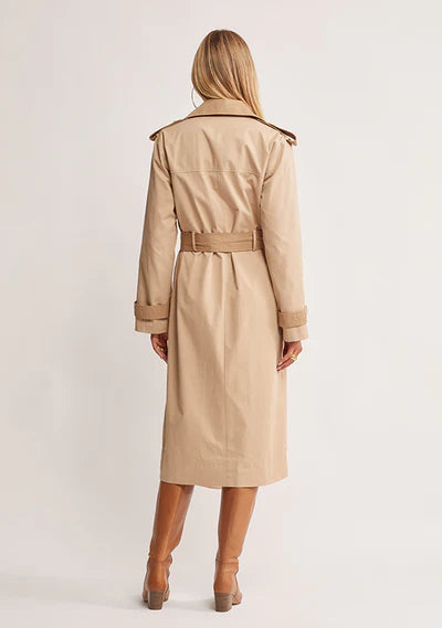 Intrepid Trench Coat - Clay