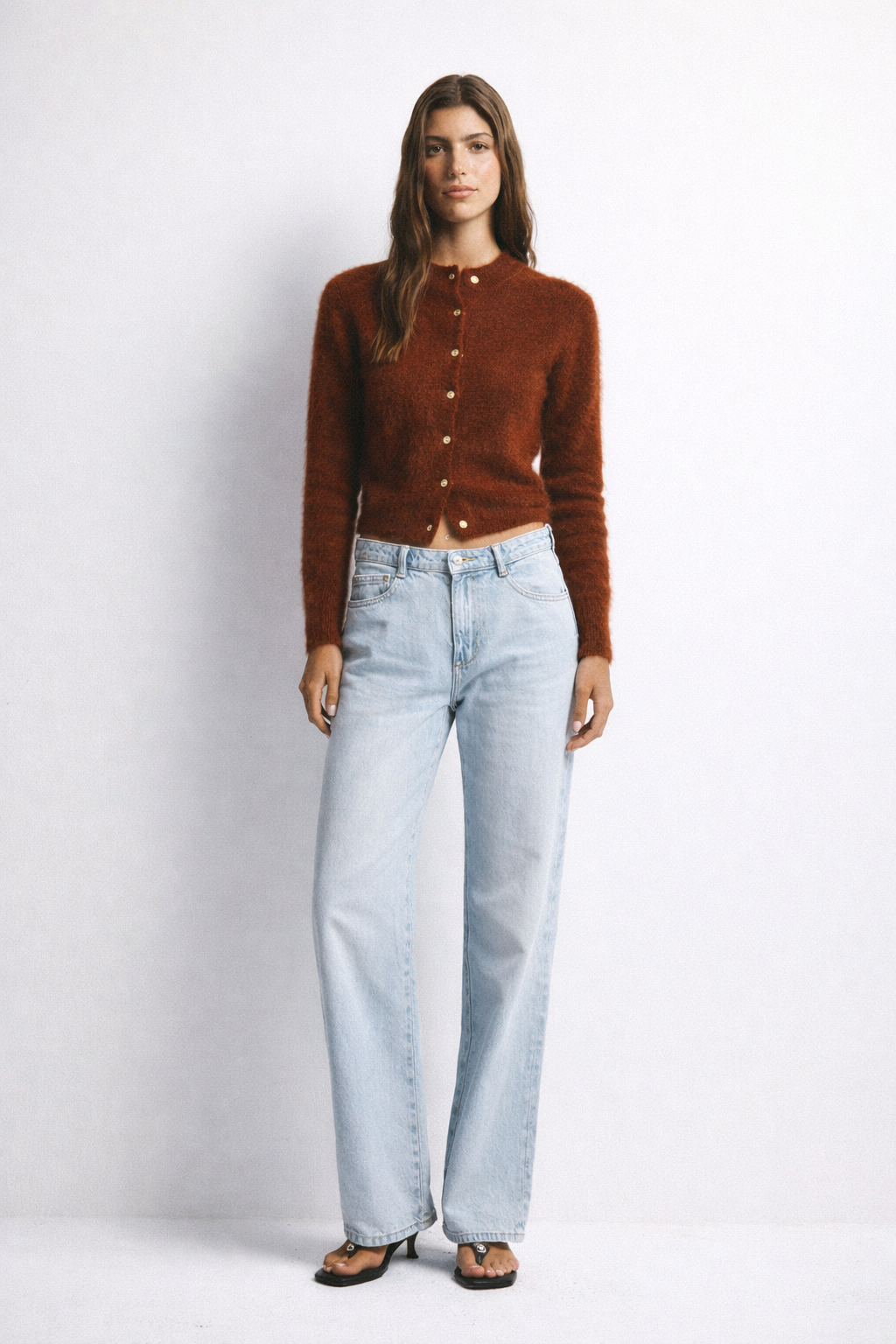 Bella Cardigan - Chocolate