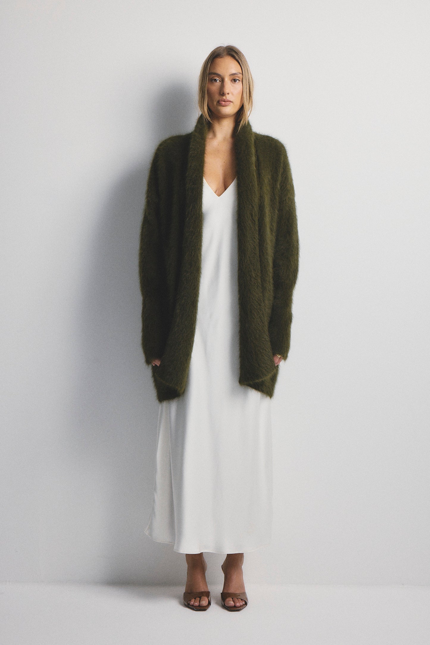 Sophia Cardigan - Moss