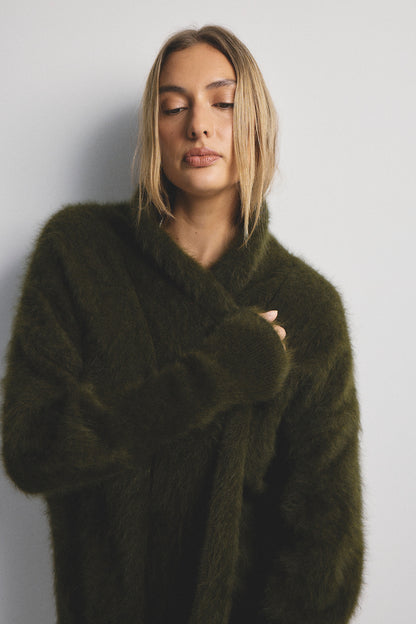 Sophia Cardigan - Moss