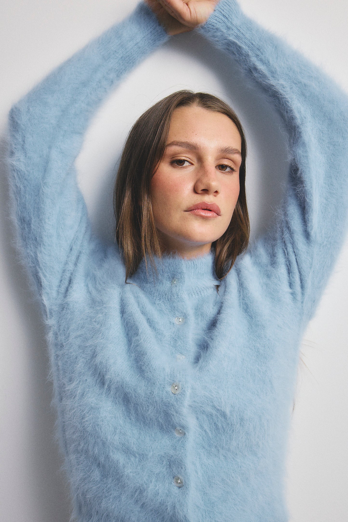 Bella Cardigan - Sky