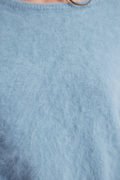 Stella Boat Neck - Sky