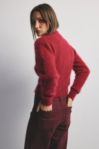 Bella Cardigan - Cerise