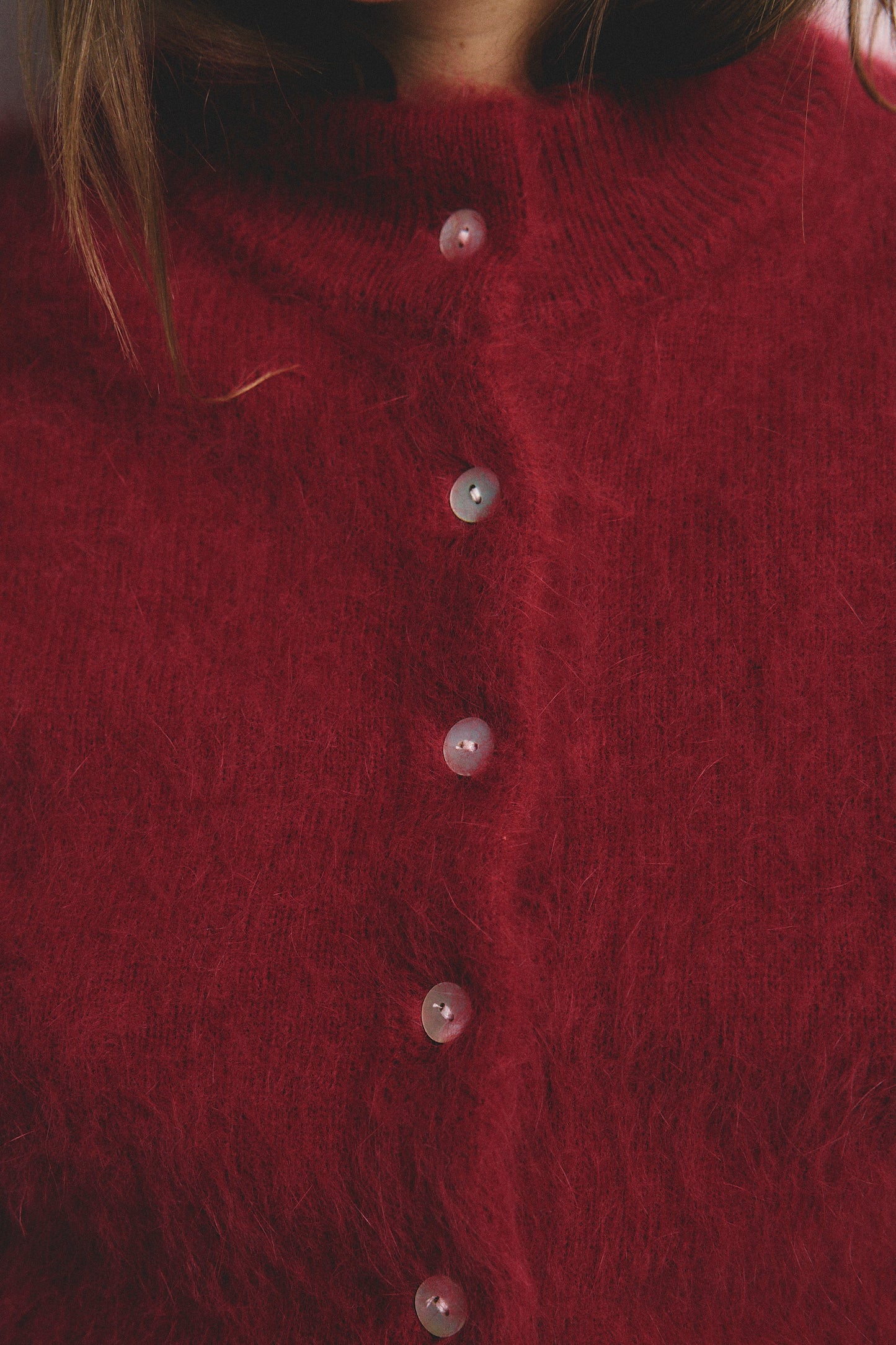 Bella Cardigan - Cerise