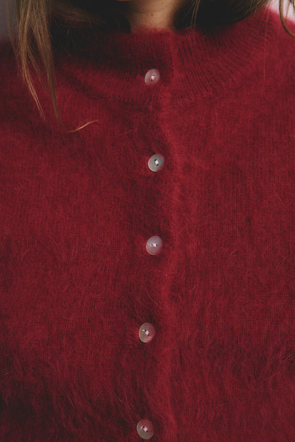 Bella Cardigan - Cerise