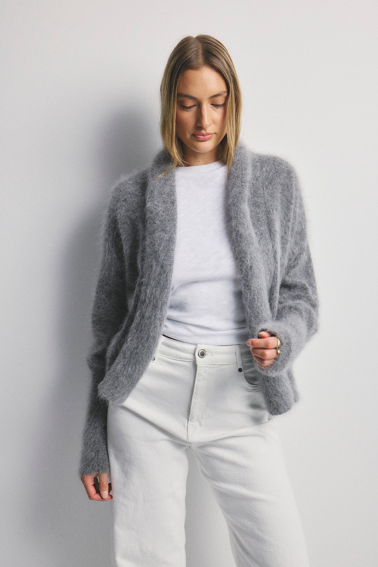 Zoe Cropped - Charcoal