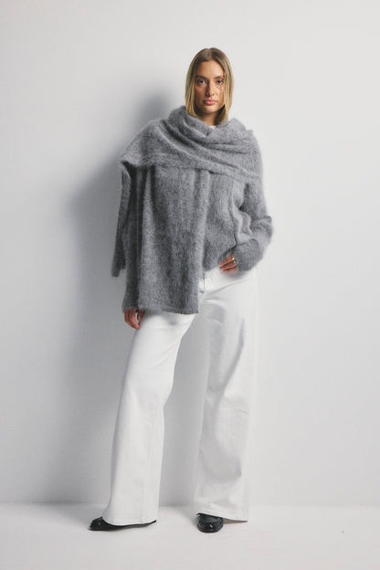 Zoe Cropped - Charcoal