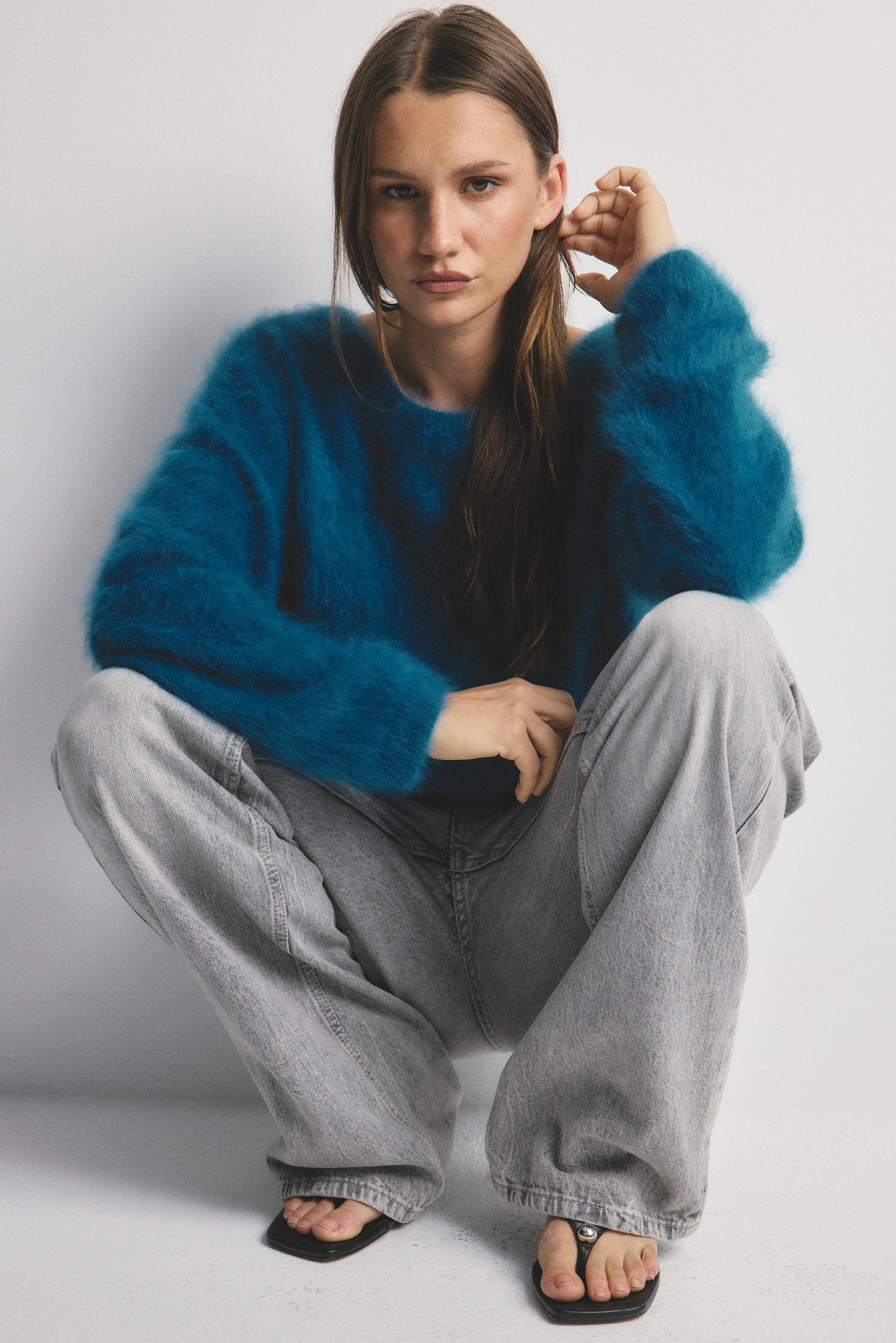 Stella Boat Neck - ocean