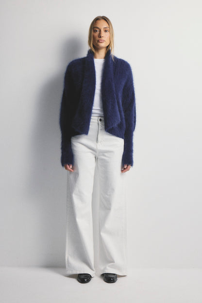 Zoe Cropped - Navy