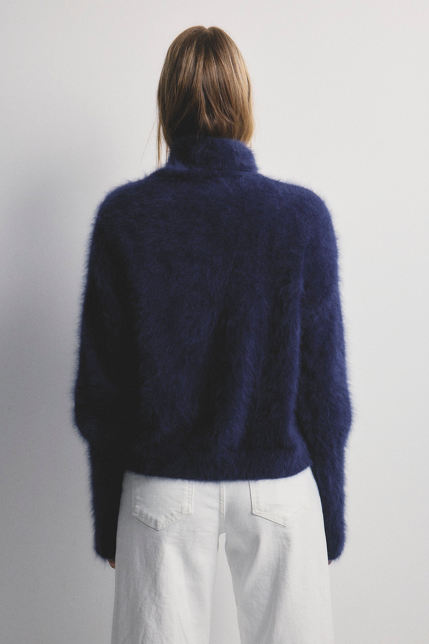 Zoe Cropped - Navy