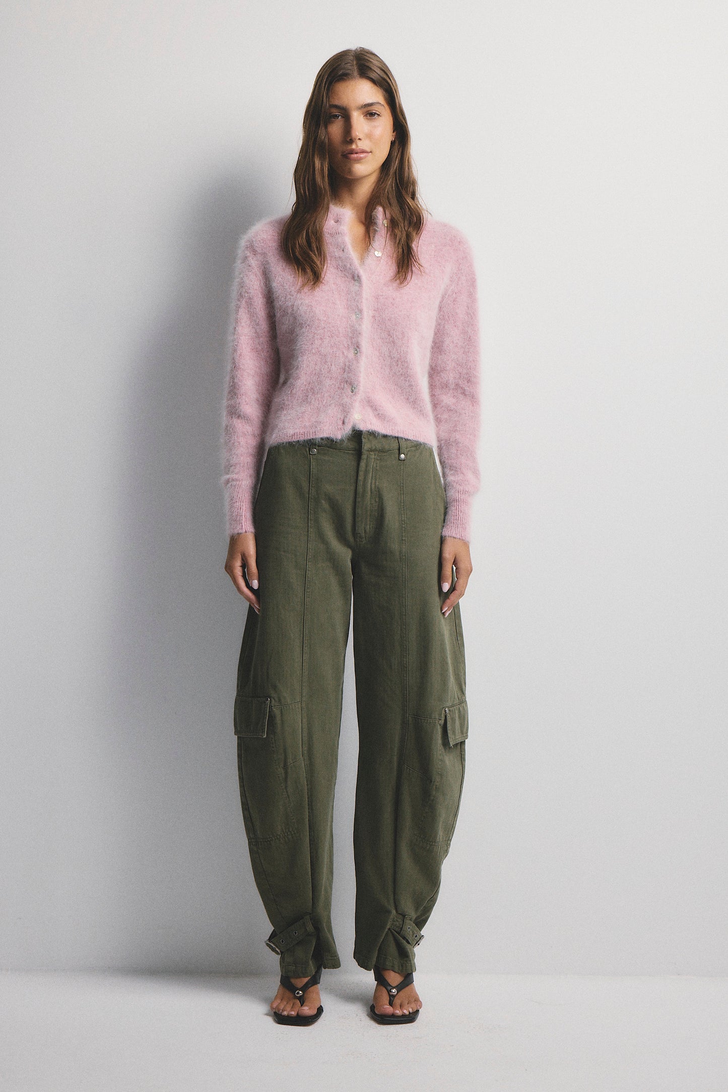 Bella Cardigan - Petal Cloud