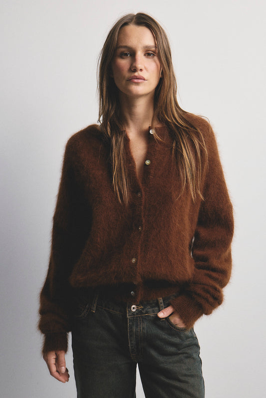 Frankie Cardigan - Chocolate