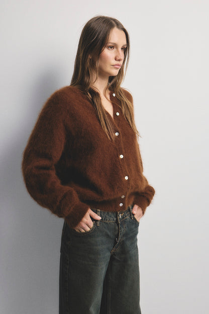 Frankie Cardigan - Chocolate