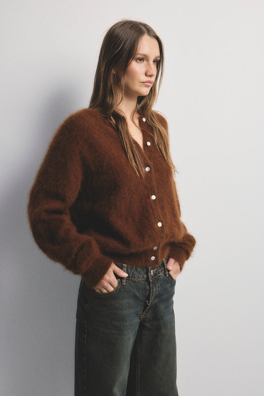 Frankie Cardigan - Chocolate