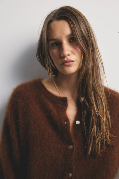 Frankie Cardigan - Chocolate