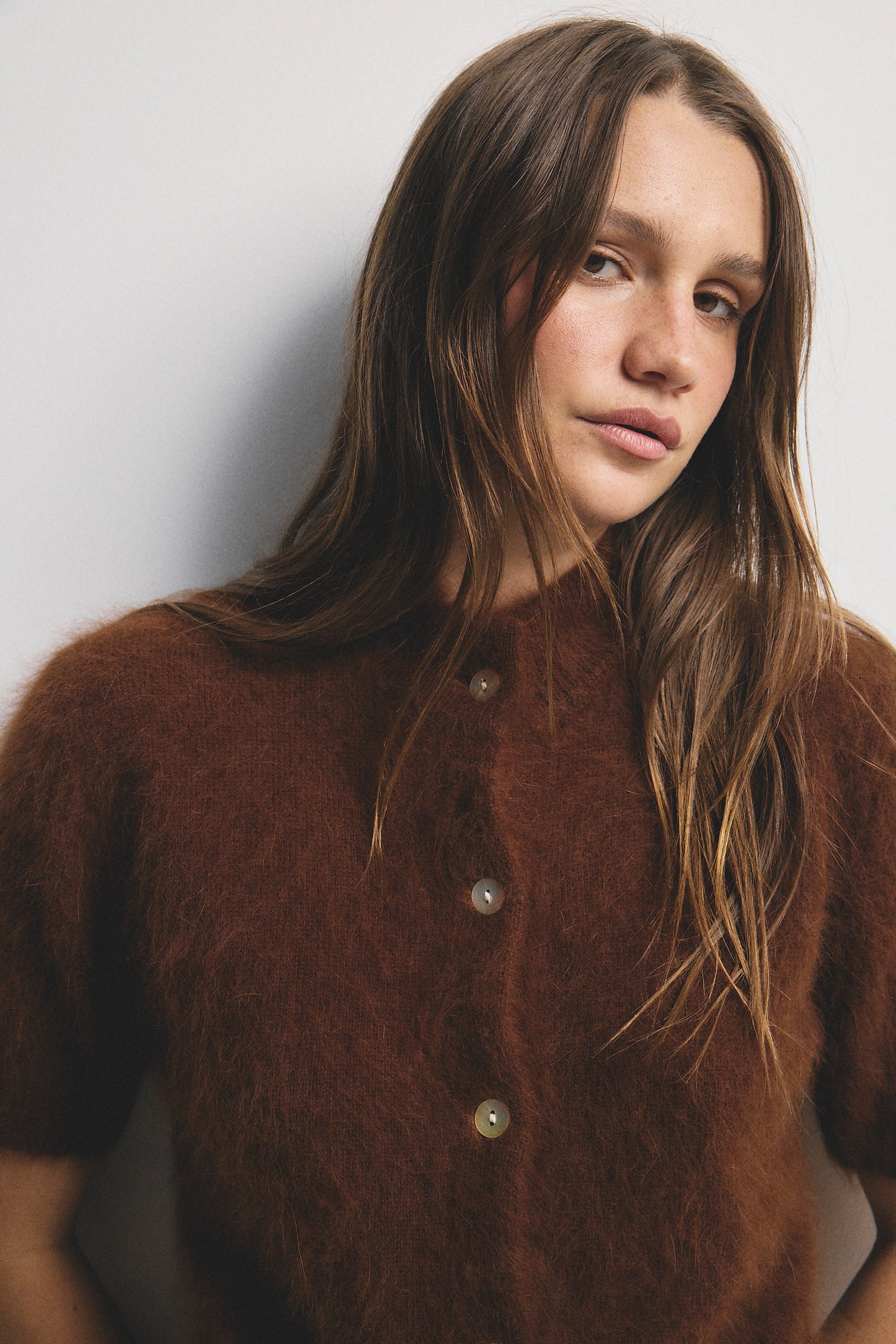 Claudia Cardigan - Chocolate