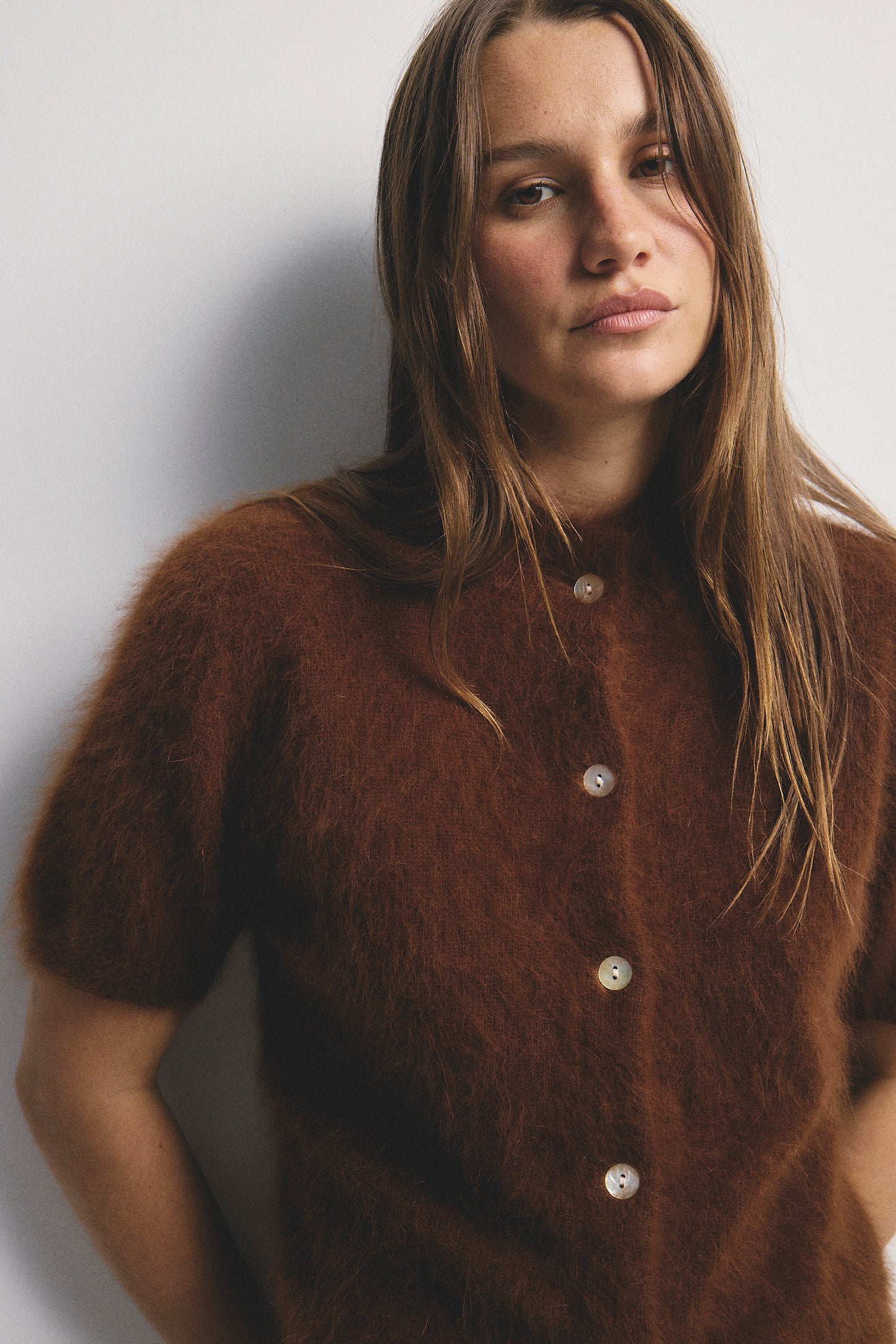 Claudia Cardigan - Chocolate
