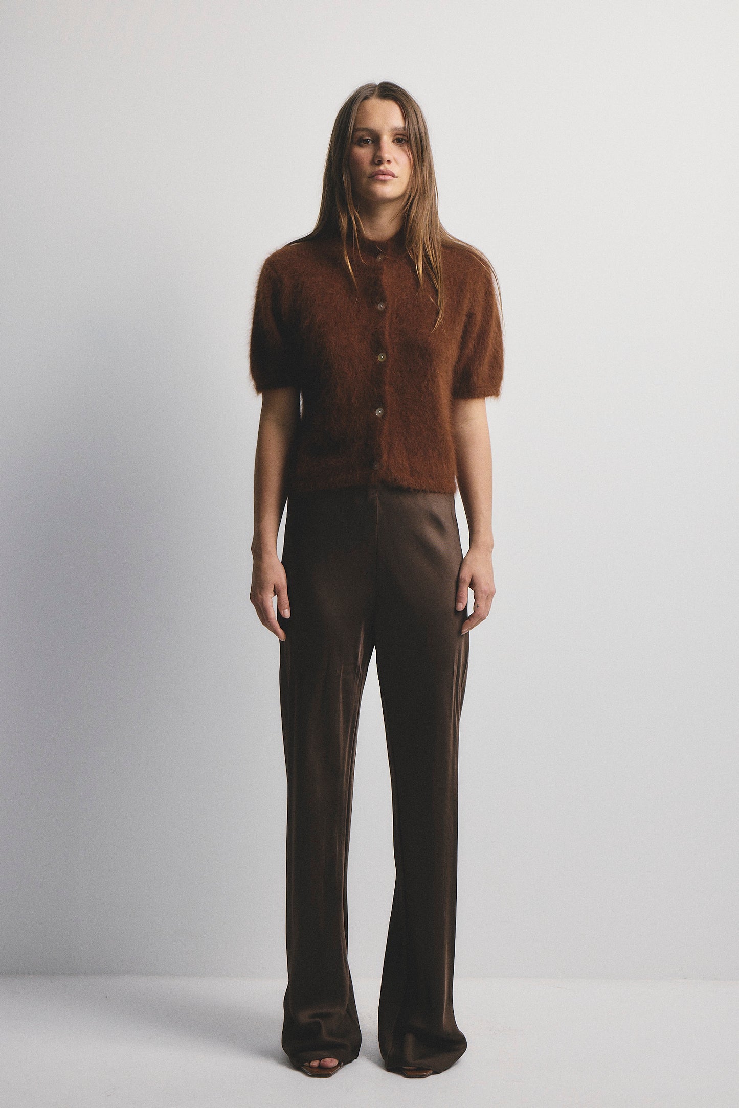 Claudia Cardigan - Chocolate
