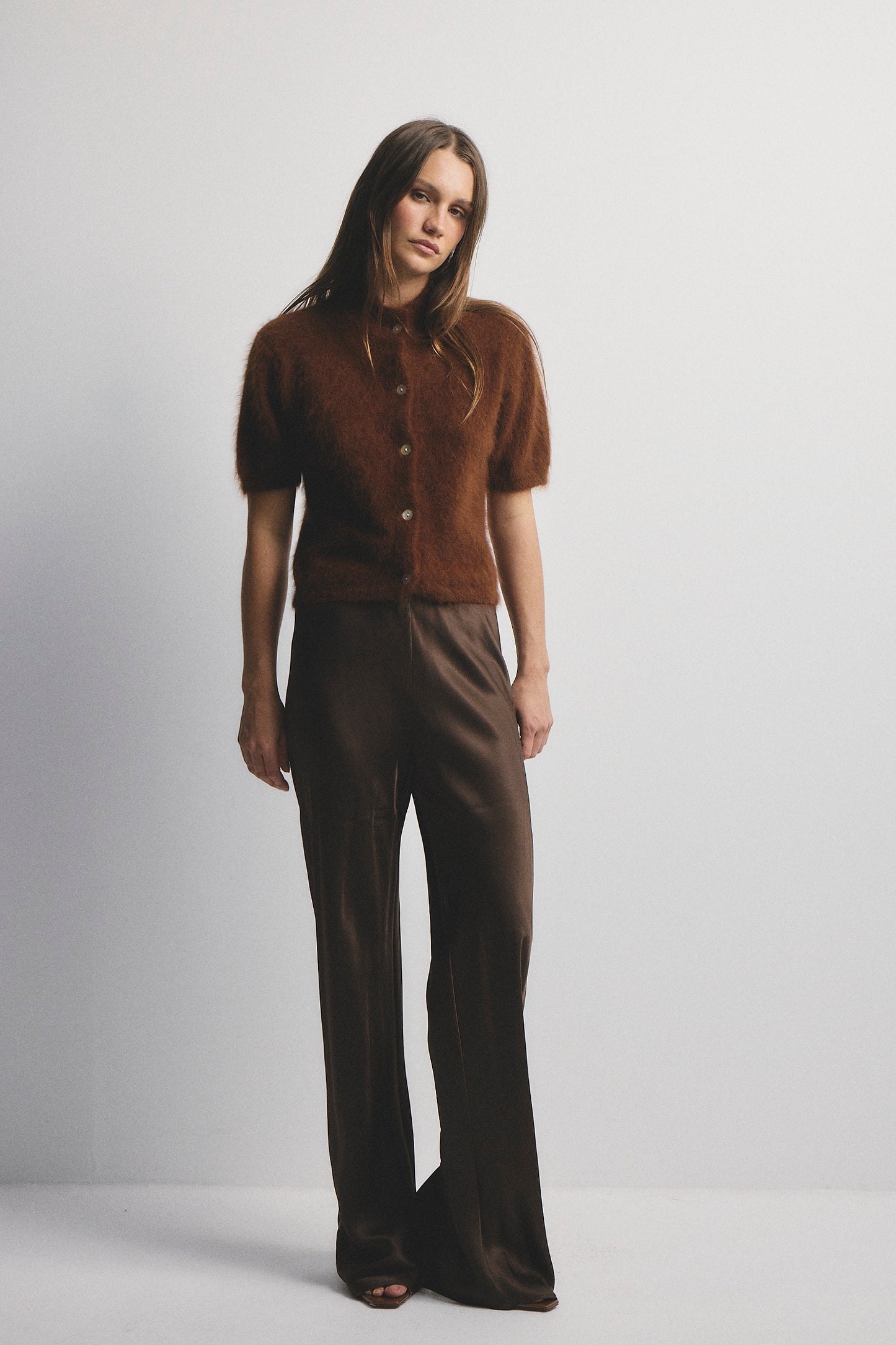 Claudia Cardigan - Chocolate