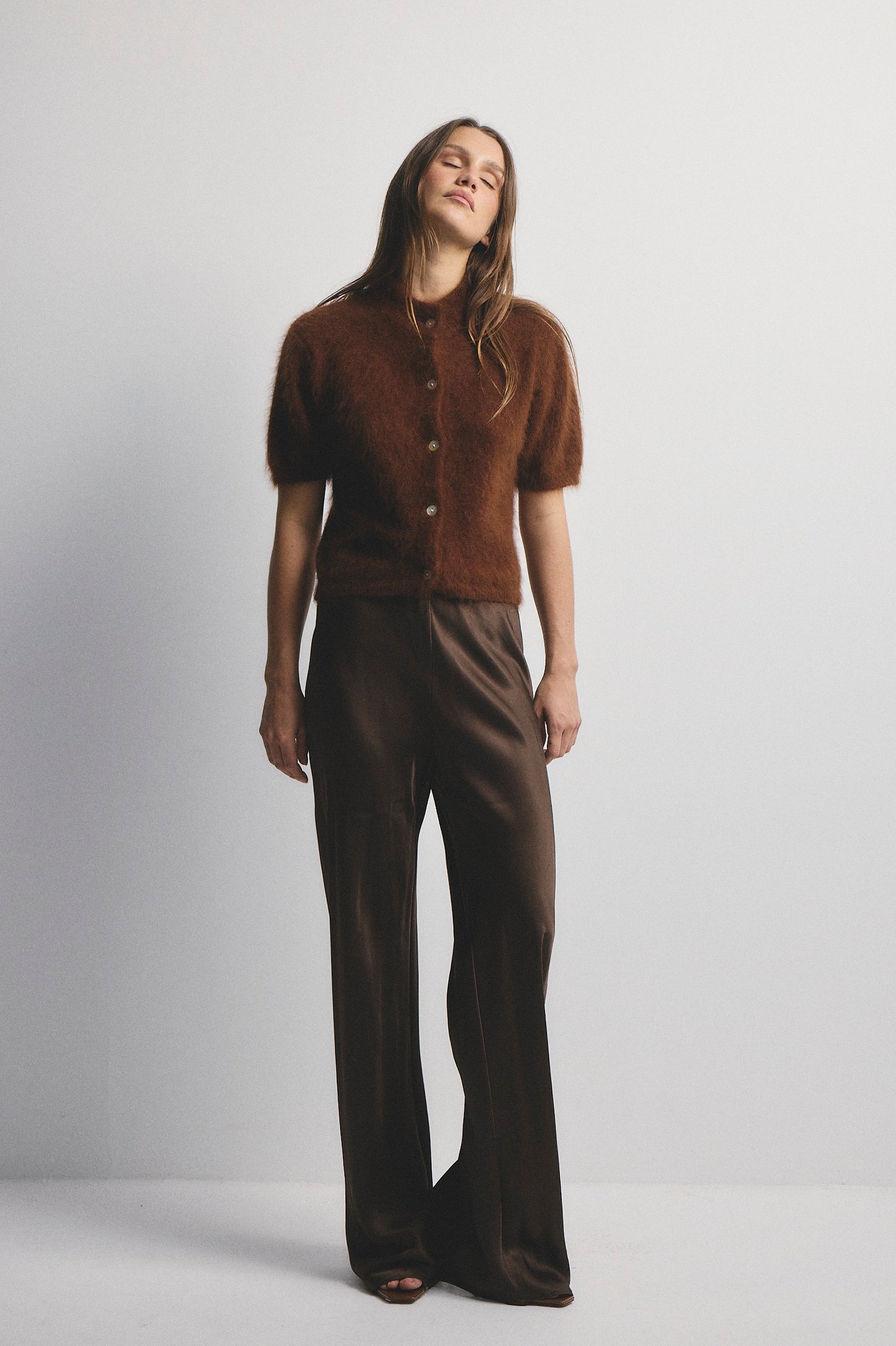 Claudia Cardigan - Chocolate