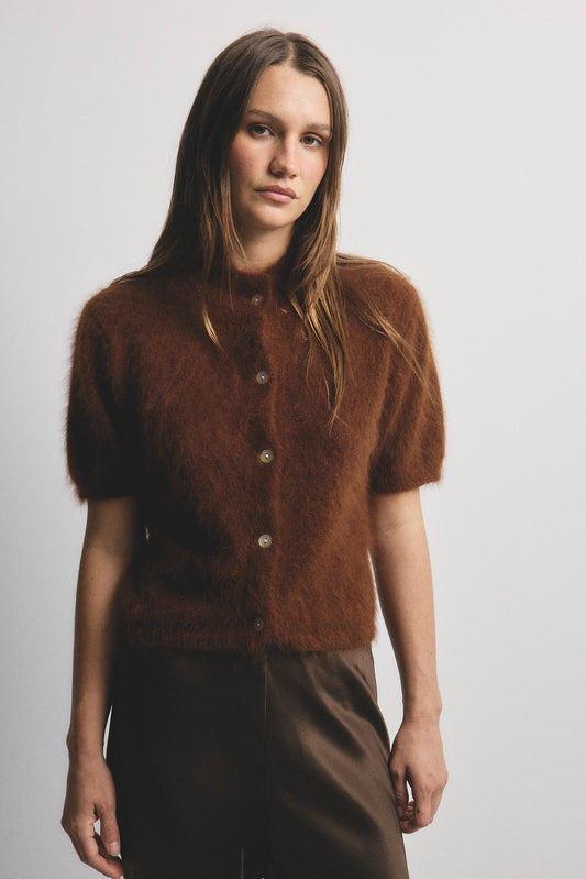 Claudia Cardigan - Chocolate