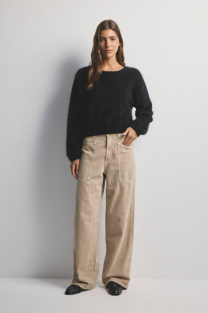Stella Boat Neck - Black