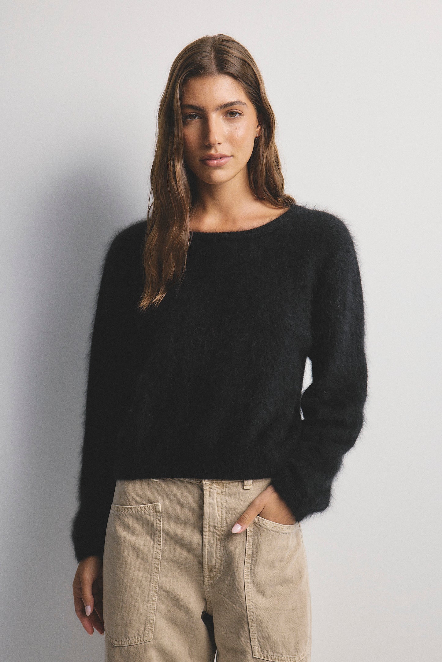 Stella Boat Neck - Black