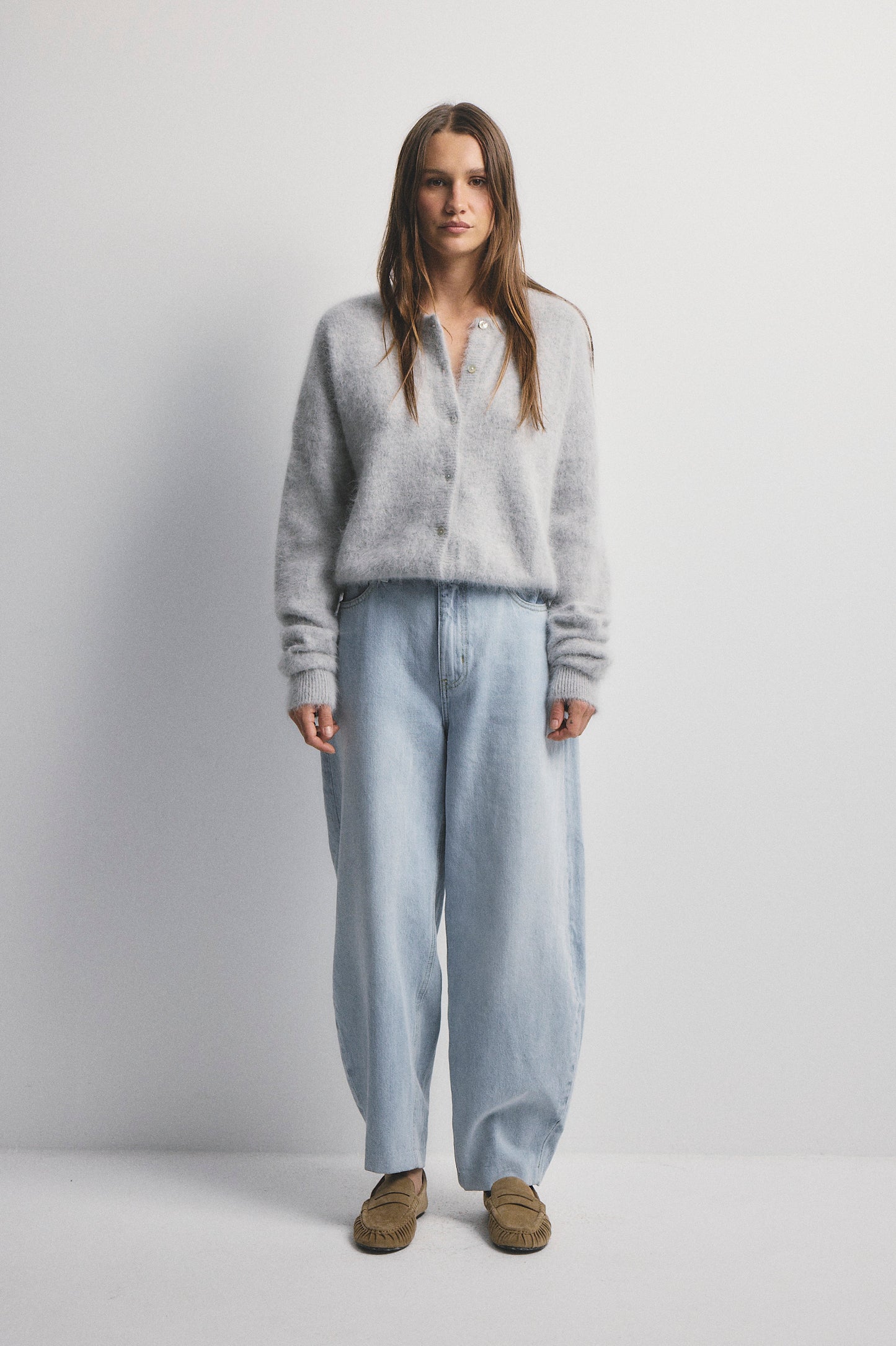 Frankie Cardigan - Light Grey