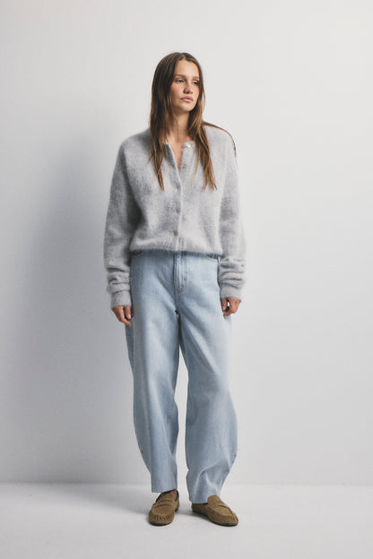 Frankie Cardigan - Light Grey