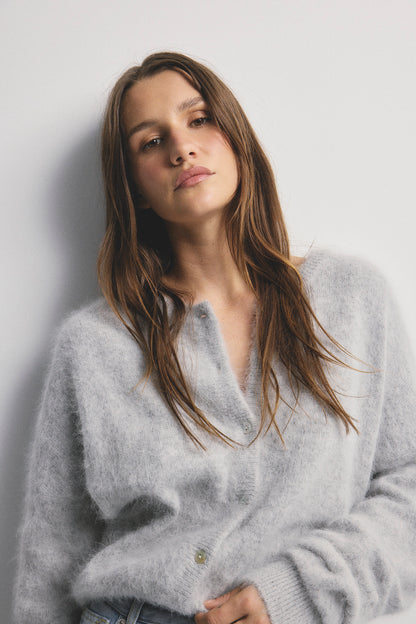 Frankie Cardigan - Light Grey