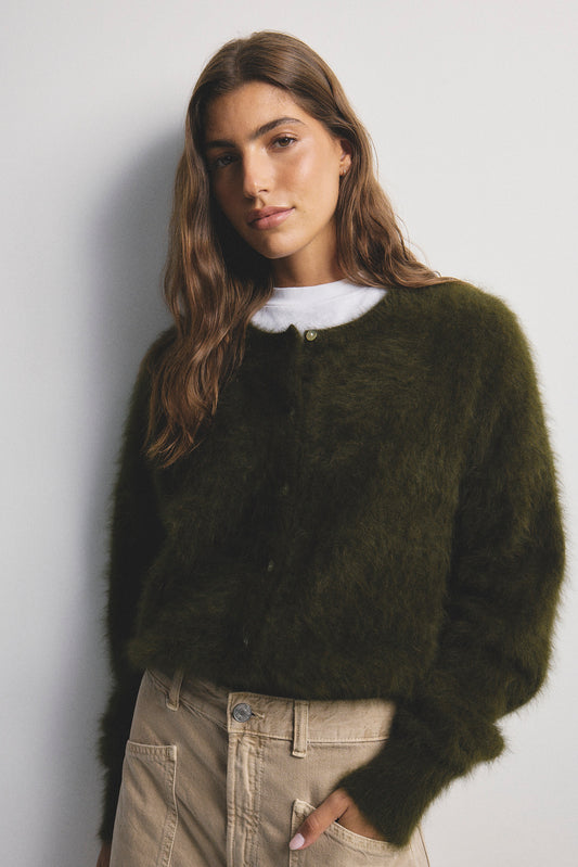 Frankie Cardigan - Moss