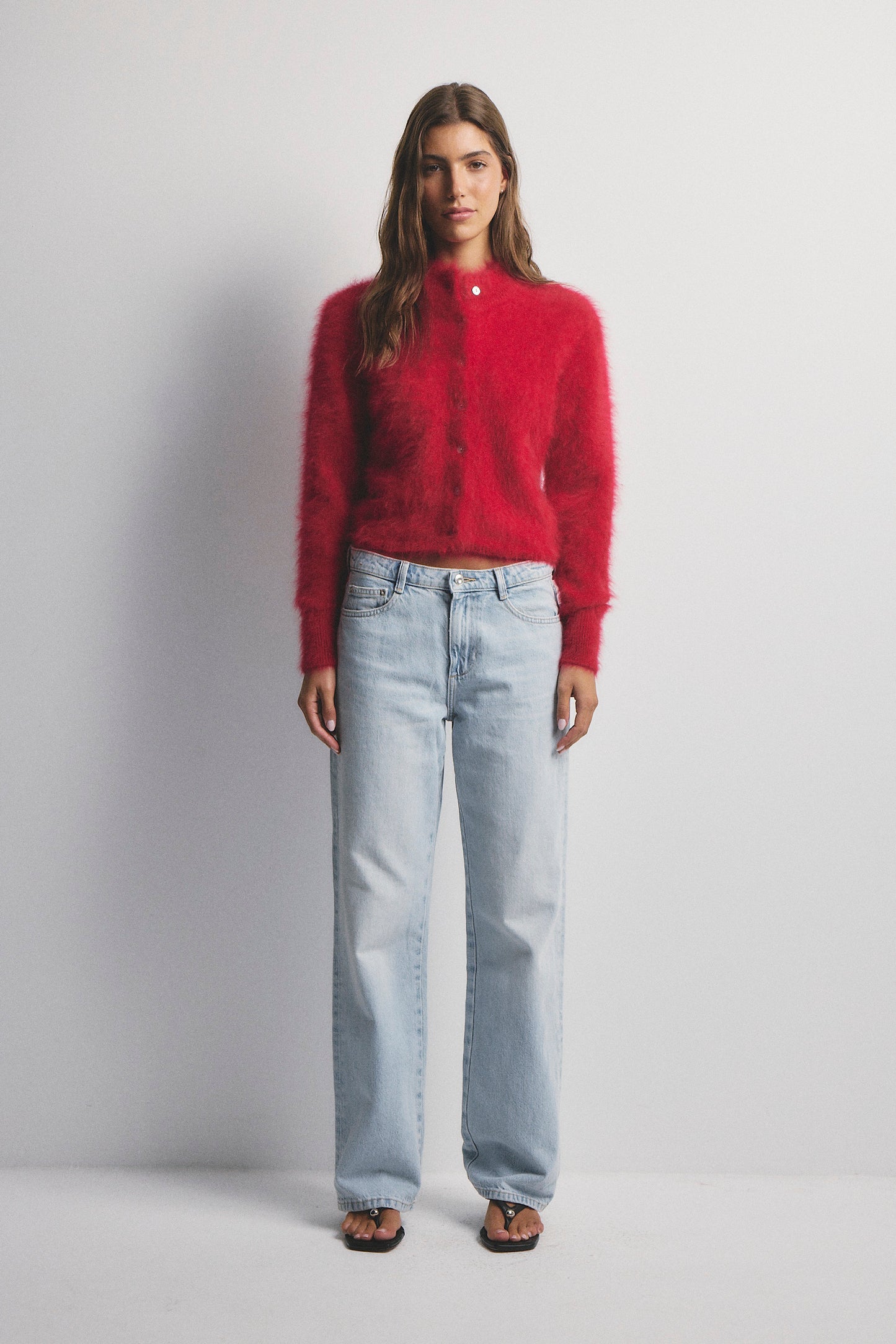 Bella Cardigan - Flame