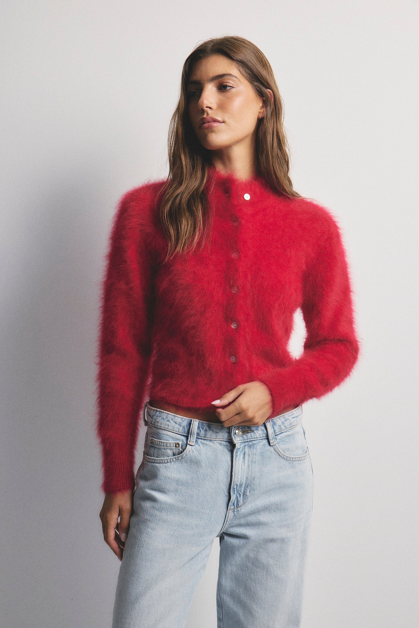 Bella Cardigan - Flame