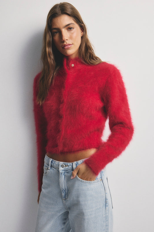 Bella Cardigan - Flame