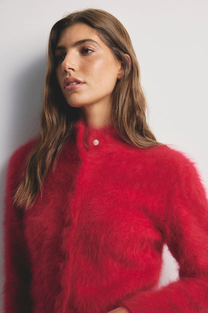 Bella Cardigan - Flame