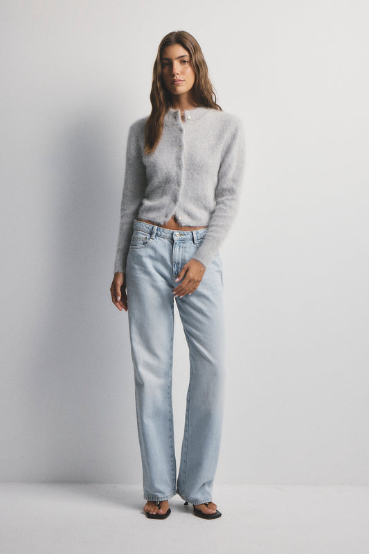 Bella Cardigan - Light Grey