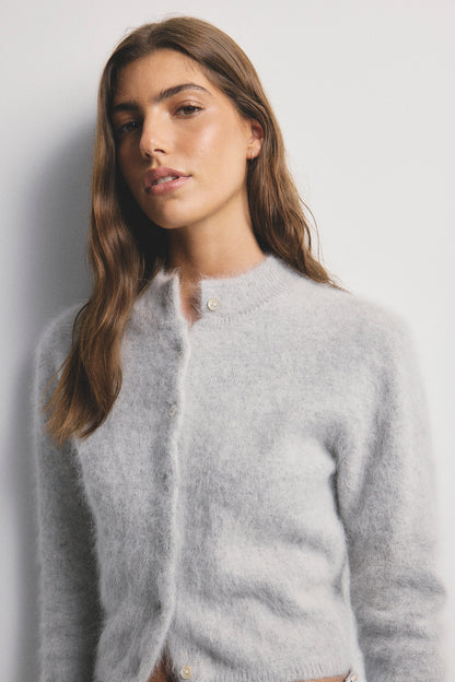 Bella Cardigan - Light Grey
