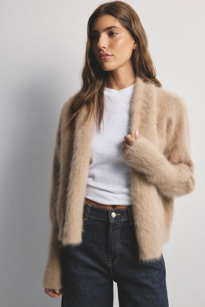 Zoe Cropped - Latte