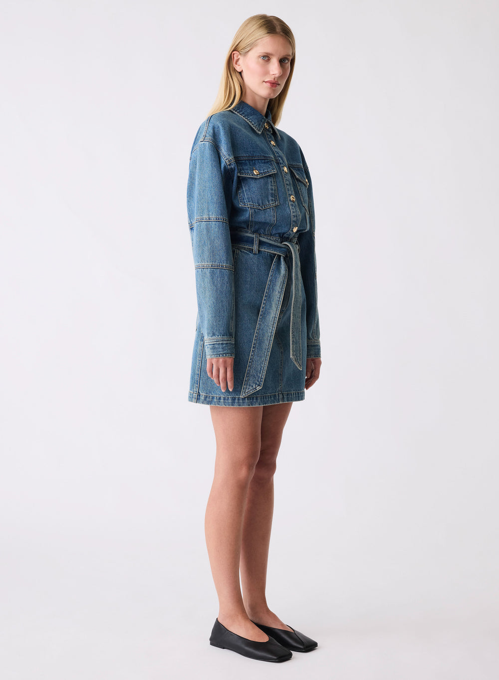 Terminal Denim Dress