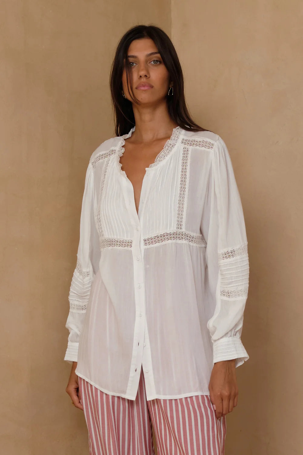 Copenhagen Blouse - Ivory