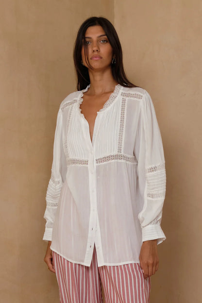 Copenhagen Blouse - Ivory