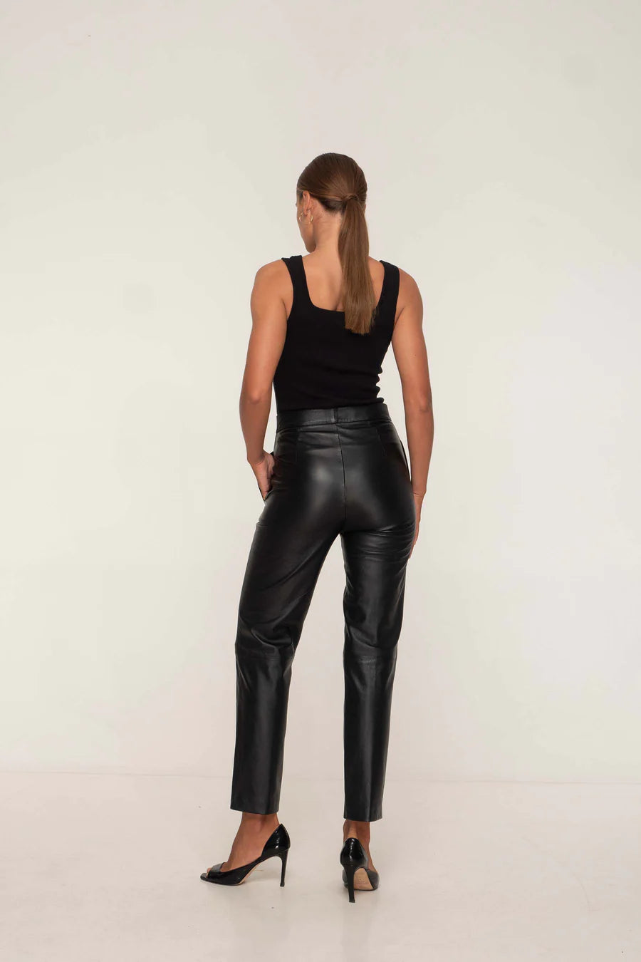 Victoria Leather Pants