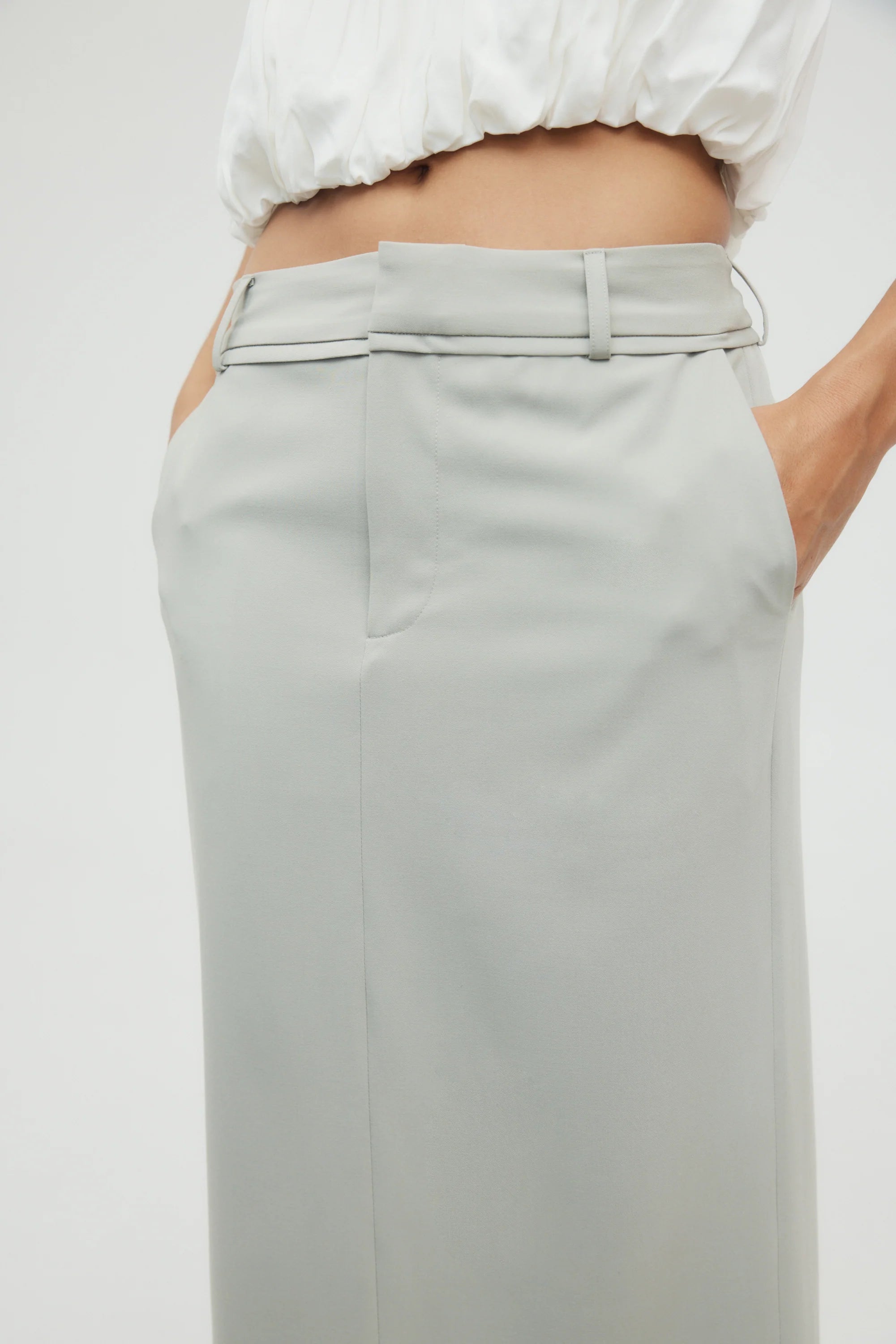 Protocol Tailored Maxi Skirt