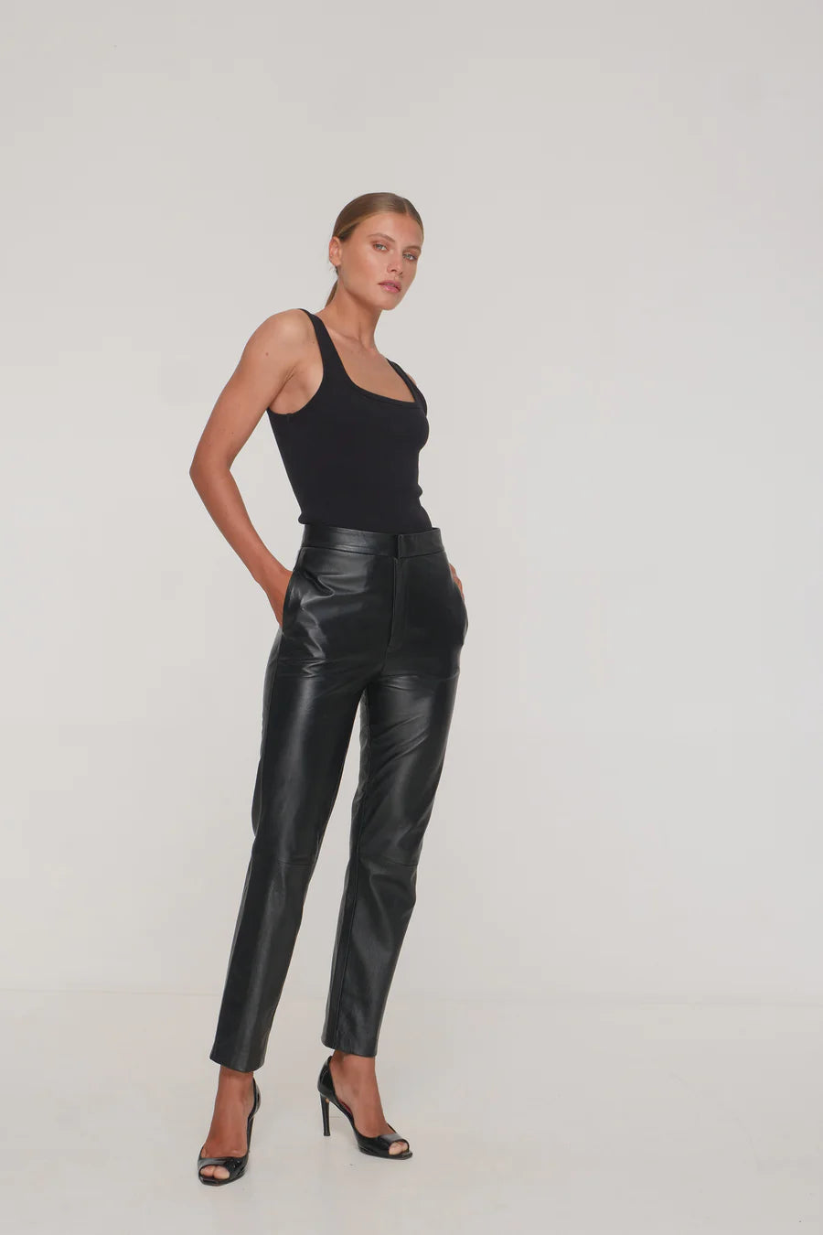 Victoria Leather Pants