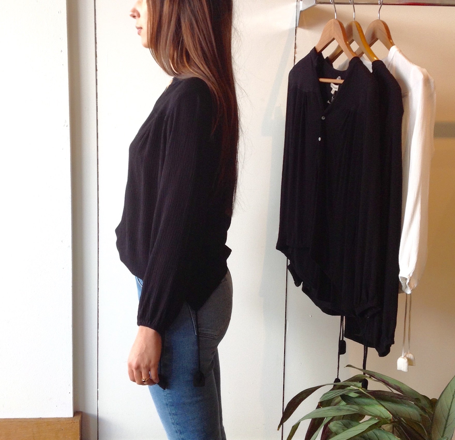 Samantha Shirt - Black