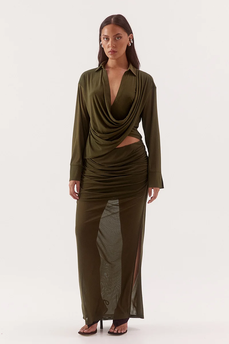 Selen Shirt - Olive