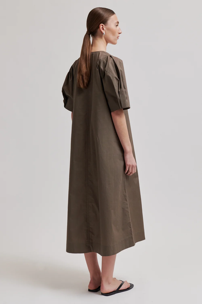 Larkini SS Maxi Dress - Canteen