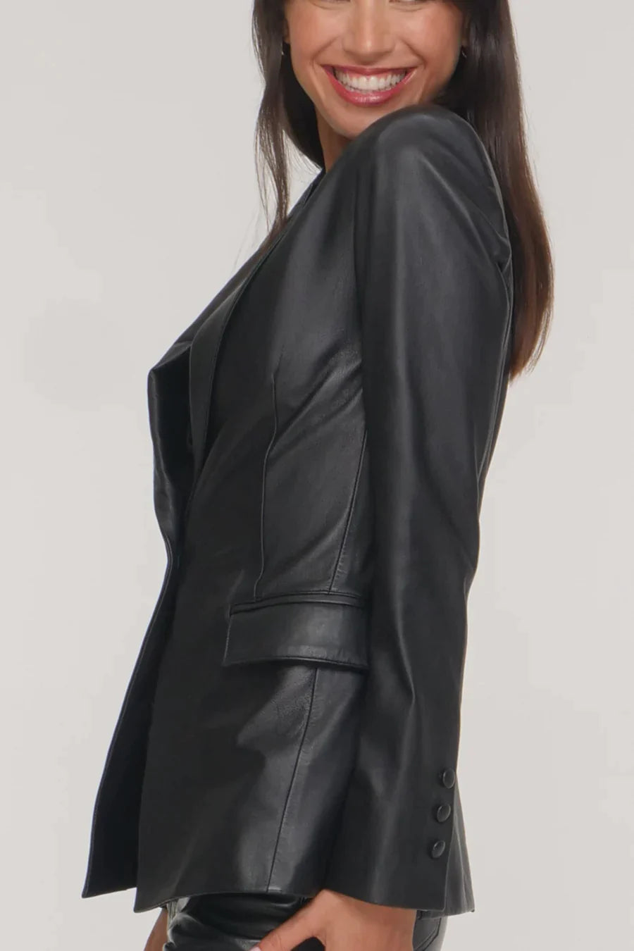 Iggy Leather Blazer