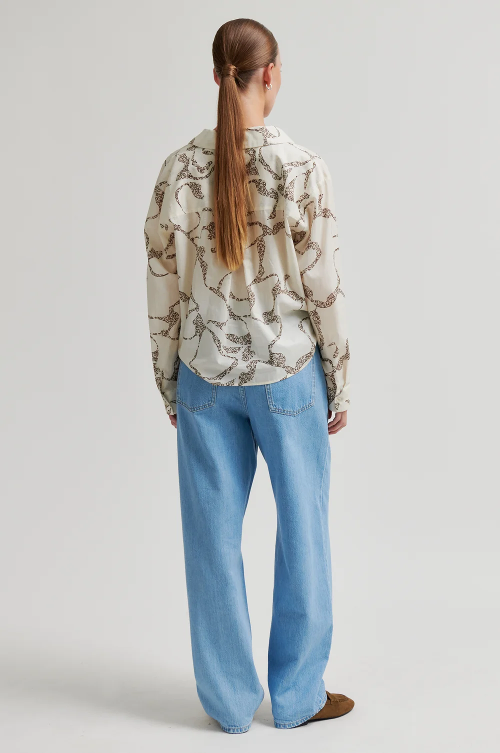 Soil Twist Shirt - Eggnog